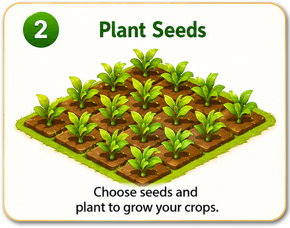 Step 2: Plant Seeds